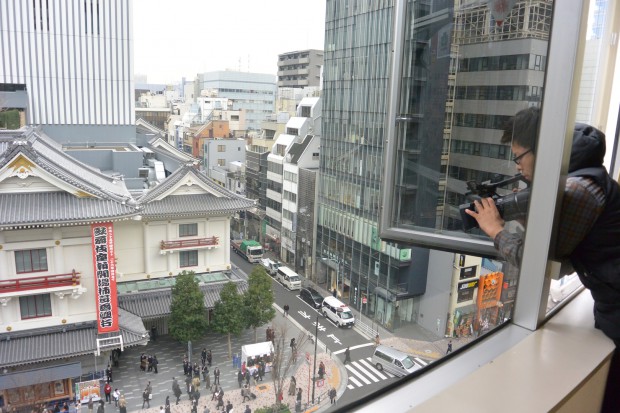 本部サロンに日本テレビ「ZIP!」の取材が入りました!