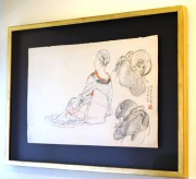【番外編】美人画の巨匠・伊東深水作品が並ぶ、朝丘雪路さんの事務所