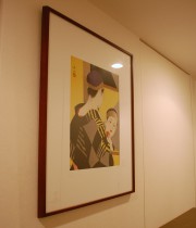 【番外編】美人画の巨匠・伊東深水作品が並ぶ、朝丘雪路さんの事務所